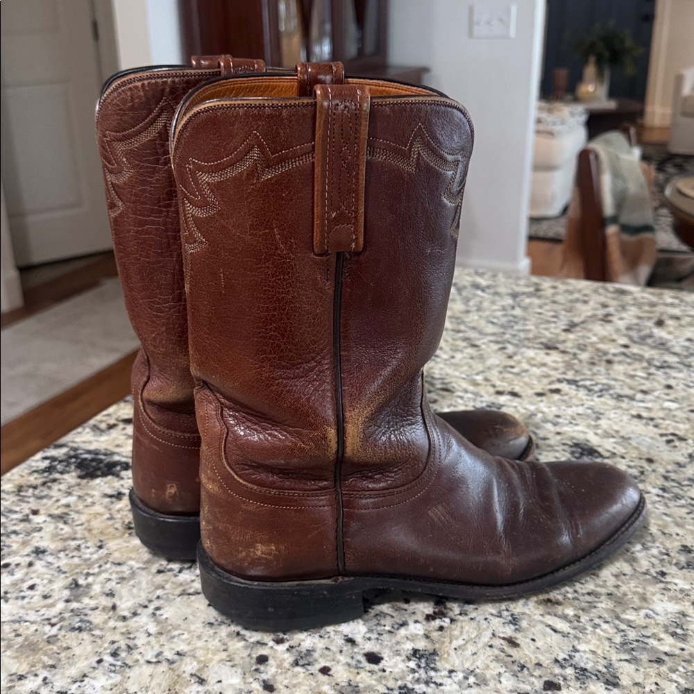 Lucchese 2000 Roper Western Boot - Picture 3 of 6